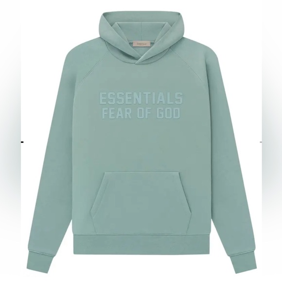 Essentials Fear of God Hoodie in Sycamore color
